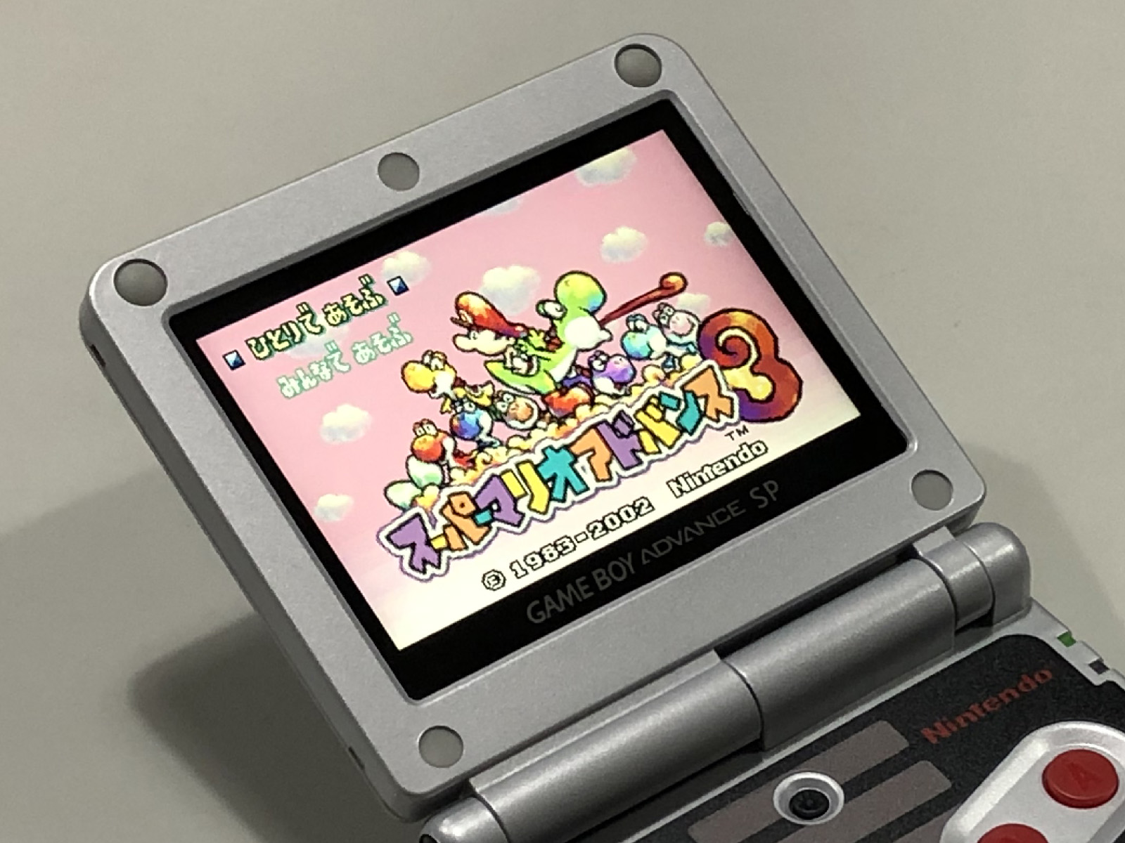 起死回生之Game Boy Advance SP ( GBA SP ) 大改造！ -